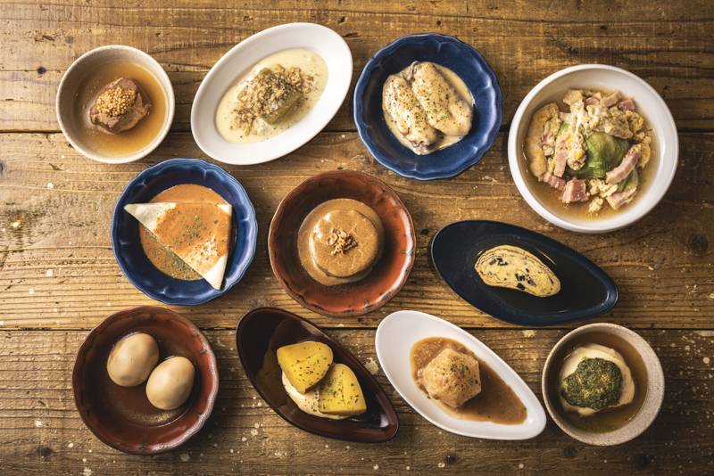 ワインとお酒、フレンチおでん ビストロバンバン